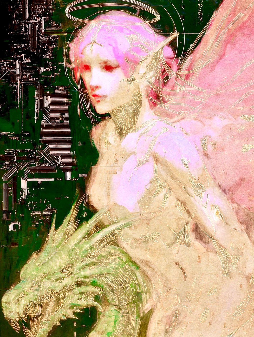 the pink halo