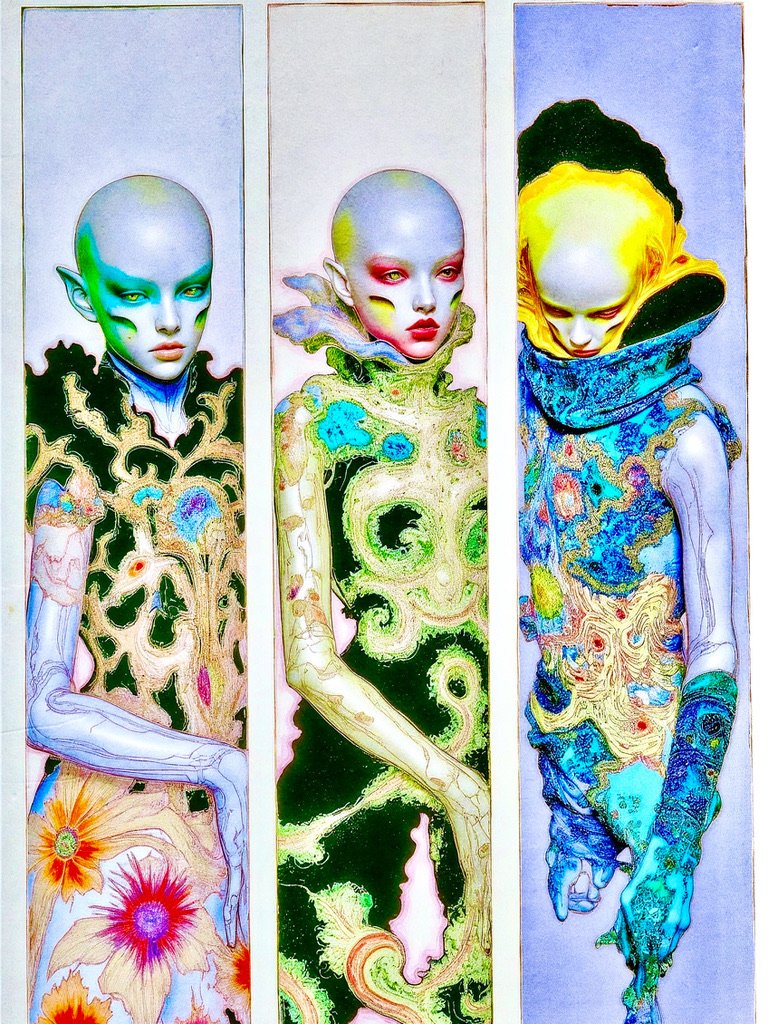 the three